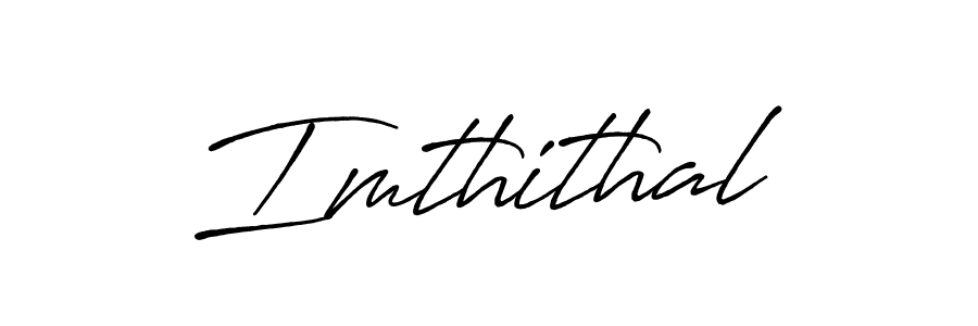 Design your own signature with our free online signature maker. With this signature software, you can create a handwritten (Antro_Vectra_Bolder) signature for name Imthithal. Imthithal signature style 7 images and pictures png