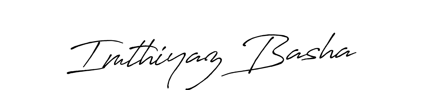 Also we have Imthiyaz Basha name is the best signature style. Create professional handwritten signature collection using Antro_Vectra_Bolder autograph style. Imthiyaz Basha signature style 7 images and pictures png
