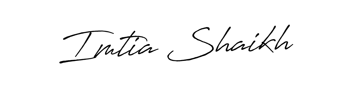Check out images of Autograph of Imtia Shaikh name. Actor Imtia Shaikh Signature Style. Antro_Vectra_Bolder is a professional sign style online. Imtia Shaikh signature style 7 images and pictures png