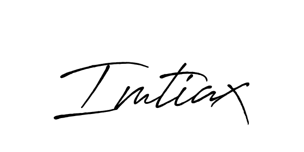 Create a beautiful signature design for name Imtiax. With this signature (Antro_Vectra_Bolder) fonts, you can make a handwritten signature for free. Imtiax signature style 7 images and pictures png