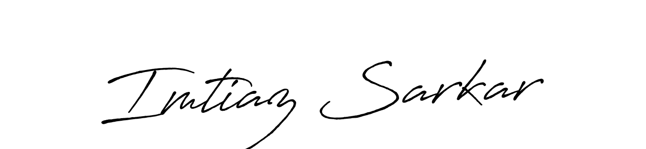 How to make Imtiaz Sarkar signature? Antro_Vectra_Bolder is a professional autograph style. Create handwritten signature for Imtiaz Sarkar name. Imtiaz Sarkar signature style 7 images and pictures png