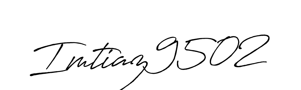 Imtiaz9502 stylish signature style. Best Handwritten Sign (Antro_Vectra_Bolder) for my name. Handwritten Signature Collection Ideas for my name Imtiaz9502. Imtiaz9502 signature style 7 images and pictures png