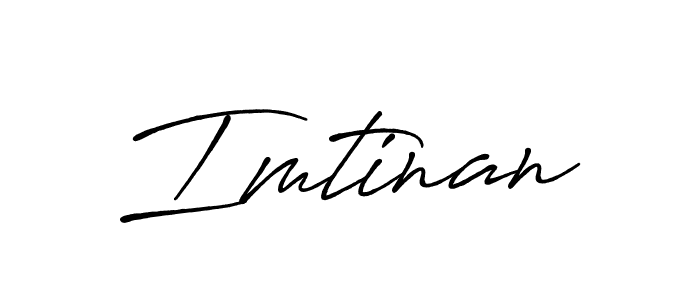 Make a beautiful signature design for name Imtinan. Use this online signature maker to create a handwritten signature for free. Imtinan signature style 7 images and pictures png