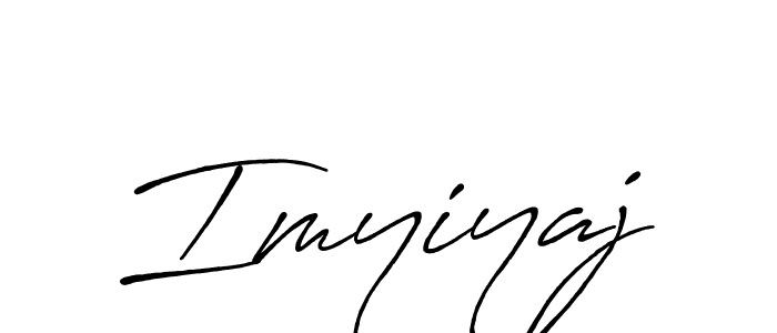 You should practise on your own different ways (Antro_Vectra_Bolder) to write your name (Imyiyaj) in signature. don't let someone else do it for you. Imyiyaj signature style 7 images and pictures png