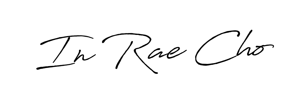 Use a signature maker to create a handwritten signature online. With this signature software, you can design (Antro_Vectra_Bolder) your own signature for name In Rae Cho. In Rae Cho signature style 7 images and pictures png
