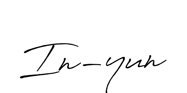 Also You can easily find your signature by using the search form. We will create In-yun name handwritten signature images for you free of cost using Antro_Vectra_Bolder sign style. In-yun signature style 7 images and pictures png