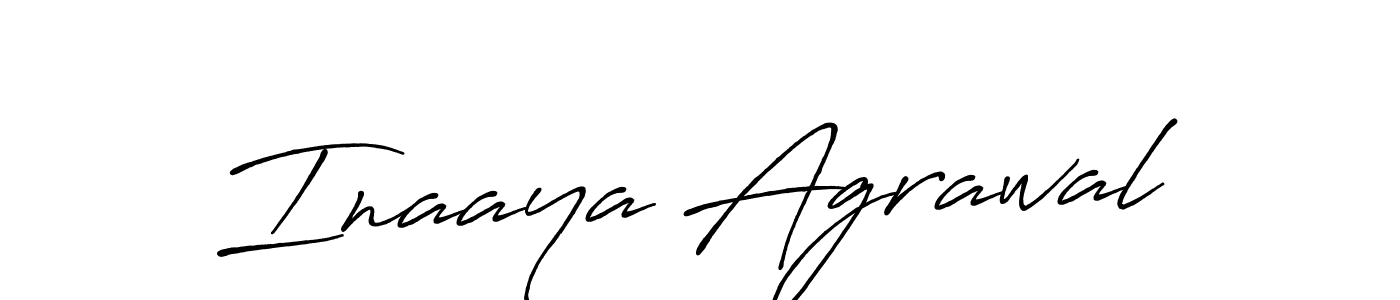 It looks lik you need a new signature style for name Inaaya Agrawal. Design unique handwritten (Antro_Vectra_Bolder) signature with our free signature maker in just a few clicks. Inaaya Agrawal signature style 7 images and pictures png