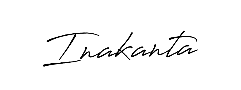 Inakanta stylish signature style. Best Handwritten Sign (Antro_Vectra_Bolder) for my name. Handwritten Signature Collection Ideas for my name Inakanta. Inakanta signature style 7 images and pictures png