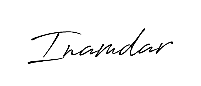 Antro_Vectra_Bolder is a professional signature style that is perfect for those who want to add a touch of class to their signature. It is also a great choice for those who want to make their signature more unique. Get Inamdar name to fancy signature for free. Inamdar signature style 7 images and pictures png