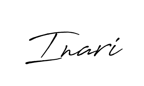 Make a beautiful signature design for name Inari. Use this online signature maker to create a handwritten signature for free. Inari signature style 7 images and pictures png