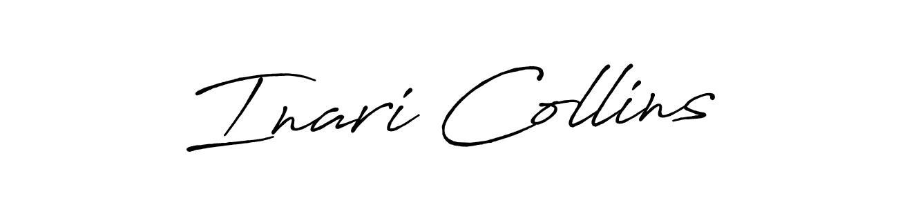 This is the best signature style for the Inari Collins name. Also you like these signature font (Antro_Vectra_Bolder). Mix name signature. Inari Collins signature style 7 images and pictures png