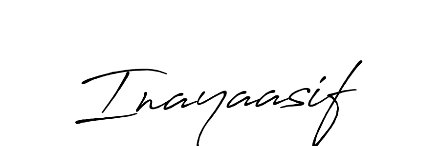 Make a beautiful signature design for name Inayaasif. Use this online signature maker to create a handwritten signature for free. Inayaasif signature style 7 images and pictures png