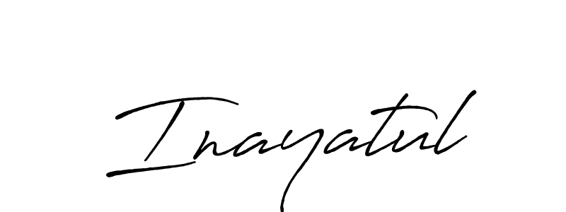 Create a beautiful signature design for name Inayatul. With this signature (Antro_Vectra_Bolder) fonts, you can make a handwritten signature for free. Inayatul signature style 7 images and pictures png