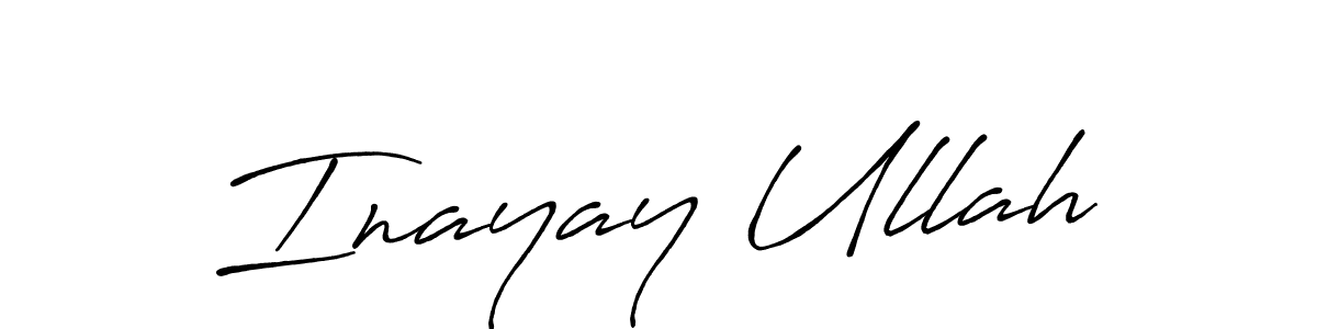 Similarly Antro_Vectra_Bolder is the best handwritten signature design. Signature creator online .You can use it as an online autograph creator for name Inayay Ullah. Inayay Ullah signature style 7 images and pictures png