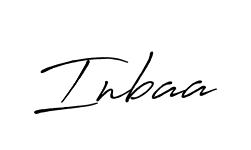 You should practise on your own different ways (Antro_Vectra_Bolder) to write your name (Inbaa) in signature. don't let someone else do it for you. Inbaa signature style 7 images and pictures png