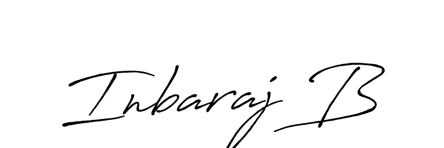 It looks lik you need a new signature style for name Inbaraj B. Design unique handwritten (Antro_Vectra_Bolder) signature with our free signature maker in just a few clicks. Inbaraj B signature style 7 images and pictures png