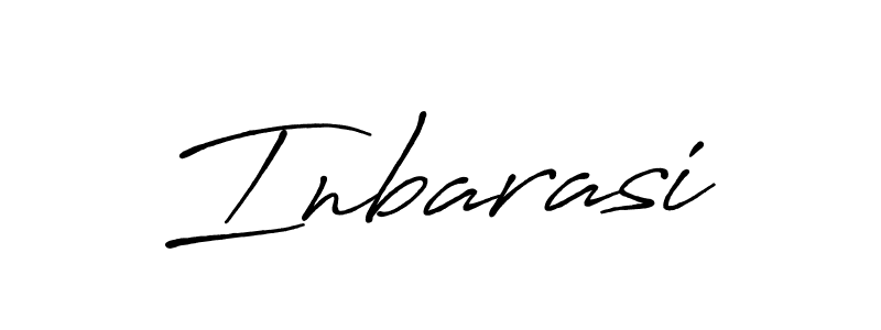 Create a beautiful signature design for name Inbarasi. With this signature (Antro_Vectra_Bolder) fonts, you can make a handwritten signature for free. Inbarasi signature style 7 images and pictures png