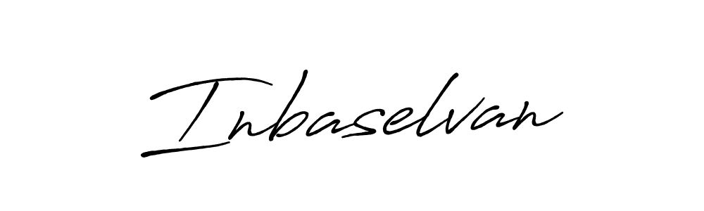 Design your own signature with our free online signature maker. With this signature software, you can create a handwritten (Antro_Vectra_Bolder) signature for name Inbaselvan. Inbaselvan signature style 7 images and pictures png