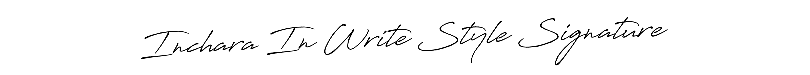 Make a beautiful signature design for name Inchara In Write Style Signature. Use this online signature maker to create a handwritten signature for free. Inchara In Write Style Signature signature style 7 images and pictures png