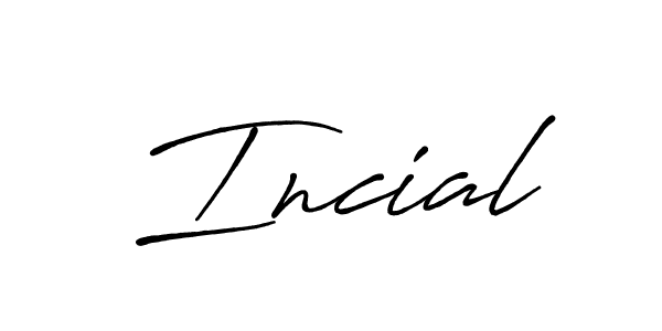 Design your own signature with our free online signature maker. With this signature software, you can create a handwritten (Antro_Vectra_Bolder) signature for name Incial. Incial signature style 7 images and pictures png