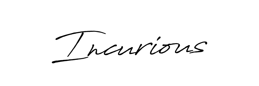 Make a beautiful signature design for name Incurious. Use this online signature maker to create a handwritten signature for free. Incurious signature style 7 images and pictures png