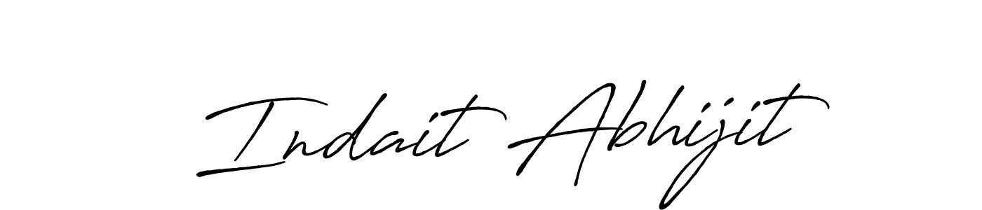 It looks lik you need a new signature style for name Indait Abhijit. Design unique handwritten (Antro_Vectra_Bolder) signature with our free signature maker in just a few clicks. Indait Abhijit signature style 7 images and pictures png