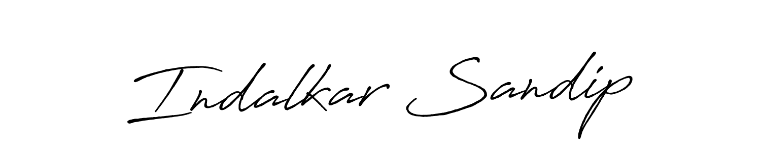 Design your own signature with our free online signature maker. With this signature software, you can create a handwritten (Antro_Vectra_Bolder) signature for name Indalkar Sandip. Indalkar Sandip signature style 7 images and pictures png