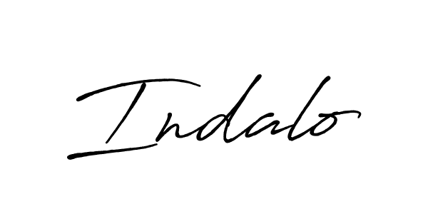 Indalo stylish signature style. Best Handwritten Sign (Antro_Vectra_Bolder) for my name. Handwritten Signature Collection Ideas for my name Indalo. Indalo signature style 7 images and pictures png