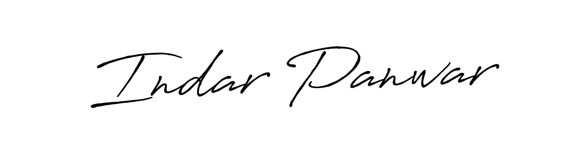 Also You can easily find your signature by using the search form. We will create Indar Panwar name handwritten signature images for you free of cost using Antro_Vectra_Bolder sign style. Indar Panwar signature style 7 images and pictures png