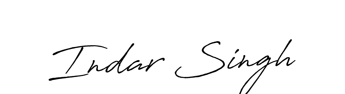 How to make Indar Singh signature? Antro_Vectra_Bolder is a professional autograph style. Create handwritten signature for Indar Singh name. Indar Singh signature style 7 images and pictures png