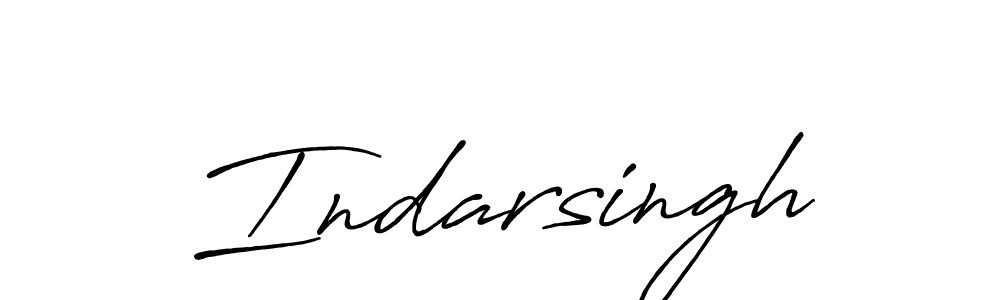 Use a signature maker to create a handwritten signature online. With this signature software, you can design (Antro_Vectra_Bolder) your own signature for name Indarsingh. Indarsingh signature style 7 images and pictures png