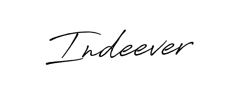 It looks lik you need a new signature style for name Indeever. Design unique handwritten (Antro_Vectra_Bolder) signature with our free signature maker in just a few clicks. Indeever signature style 7 images and pictures png