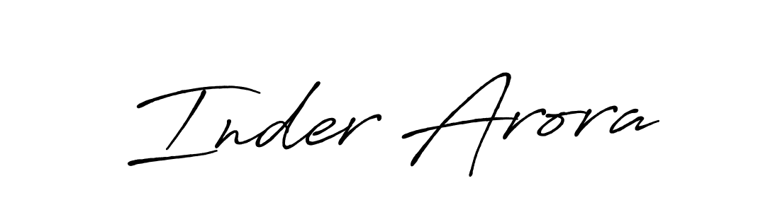 See photos of Inder Arora official signature by Spectra . Check more albums & portfolios. Read reviews & check more about Antro_Vectra_Bolder font. Inder Arora signature style 7 images and pictures png