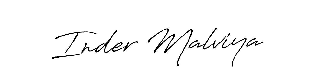 Once you've used our free online signature maker to create your best signature Antro_Vectra_Bolder style, it's time to enjoy all of the benefits that Inder Malviya name signing documents. Inder Malviya signature style 7 images and pictures png