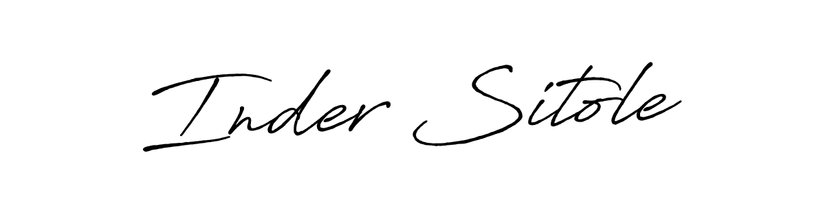 You can use this online signature creator to create a handwritten signature for the name Inder Sitole. This is the best online autograph maker. Inder Sitole signature style 7 images and pictures png