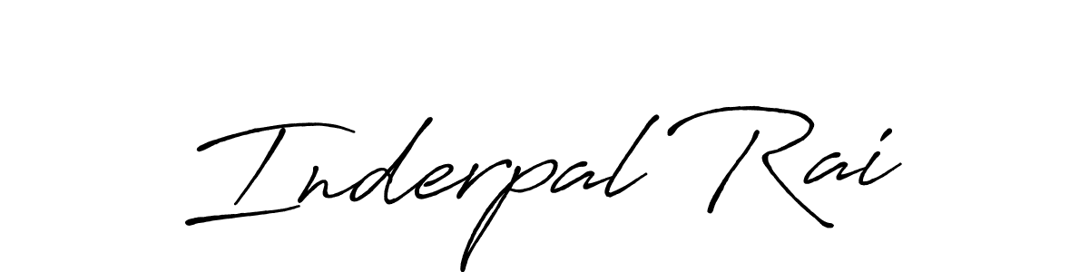 Here are the top 10 professional signature styles for the name Inderpal Rai. These are the best autograph styles you can use for your name. Inderpal Rai signature style 7 images and pictures png