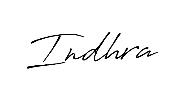 Make a beautiful signature design for name Indhra. Use this online signature maker to create a handwritten signature for free. Indhra signature style 7 images and pictures png
