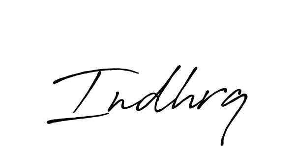 Design your own signature with our free online signature maker. With this signature software, you can create a handwritten (Antro_Vectra_Bolder) signature for name Indhrq. Indhrq signature style 7 images and pictures png