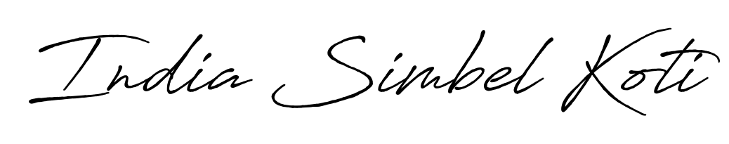 Practice writing India Simbel Koti with the flow of Antro_Vectra_Bolder lettering. A fantastic source of inspiration for developing your personal signature style. India Simbel Koti signature style 7 images and pictures png
