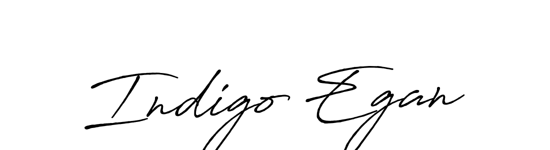 Once you've used our free online signature maker to create your best signature Antro_Vectra_Bolder style, it's time to enjoy all of the benefits that Indigo Egan name signing documents. Indigo Egan signature style 7 images and pictures png