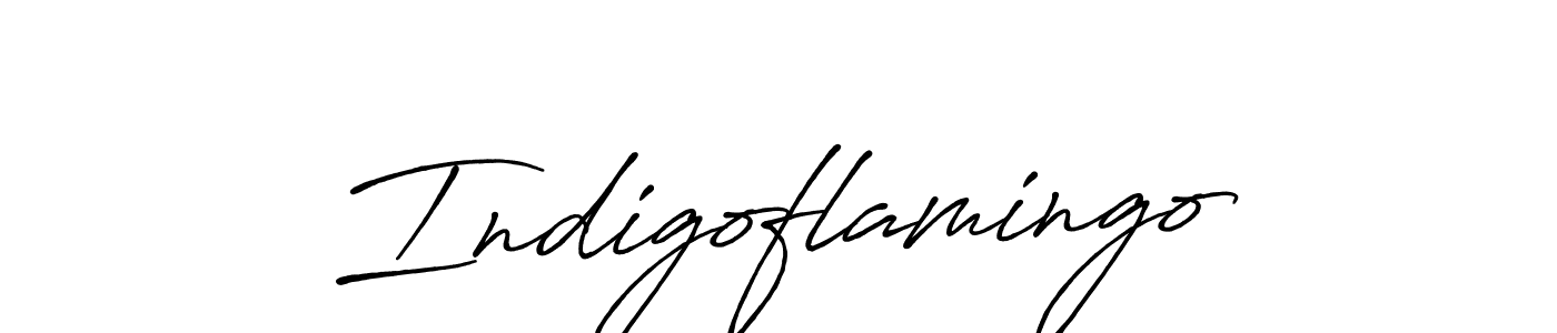 Once you've used our free online signature maker to create your best signature Antro_Vectra_Bolder style, it's time to enjoy all of the benefits that Indigoflamingo name signing documents. Indigoflamingo signature style 7 images and pictures png