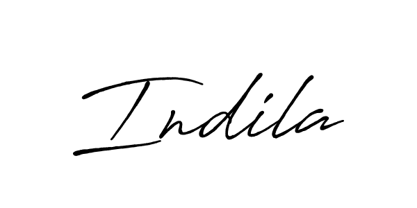 Make a beautiful signature design for name Indila. With this signature (Antro_Vectra_Bolder) style, you can create a handwritten signature for free. Indila signature style 7 images and pictures png