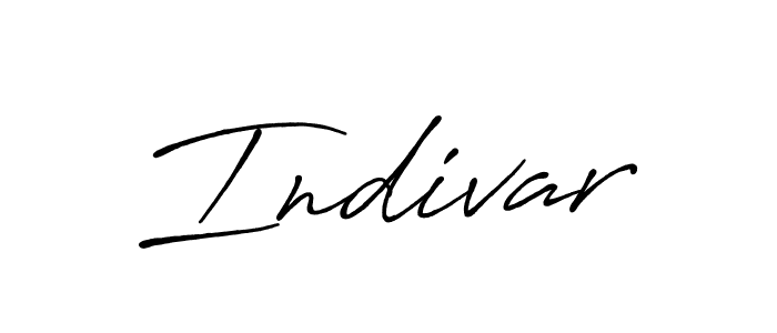 How to make Indivar signature? Antro_Vectra_Bolder is a professional autograph style. Create handwritten signature for Indivar name. Indivar signature style 7 images and pictures png