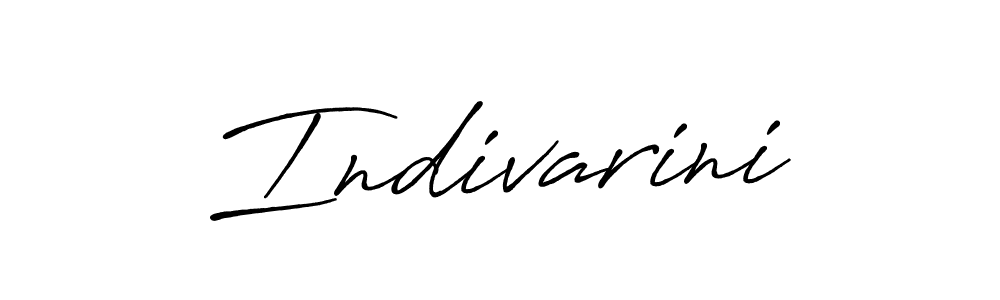 How to make Indivarini name signature. Use Antro_Vectra_Bolder style for creating short signs online. This is the latest handwritten sign. Indivarini signature style 7 images and pictures png