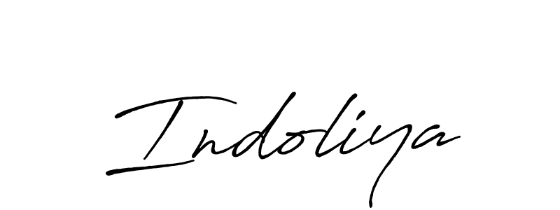 Also You can easily find your signature by using the search form. We will create Indoliya name handwritten signature images for you free of cost using Antro_Vectra_Bolder sign style. Indoliya signature style 7 images and pictures png
