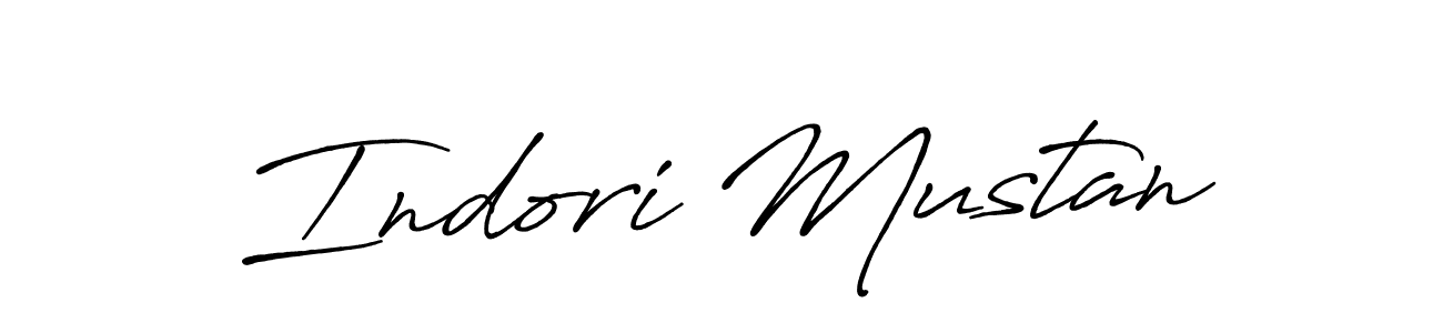 Antro_Vectra_Bolder is a professional signature style that is perfect for those who want to add a touch of class to their signature. It is also a great choice for those who want to make their signature more unique. Get Indori Mustan name to fancy signature for free. Indori Mustan signature style 7 images and pictures png