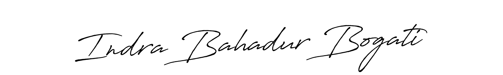 Once you've used our free online signature maker to create your best signature Antro_Vectra_Bolder style, it's time to enjoy all of the benefits that Indra Bahadur Bogati name signing documents. Indra Bahadur Bogati signature style 7 images and pictures png