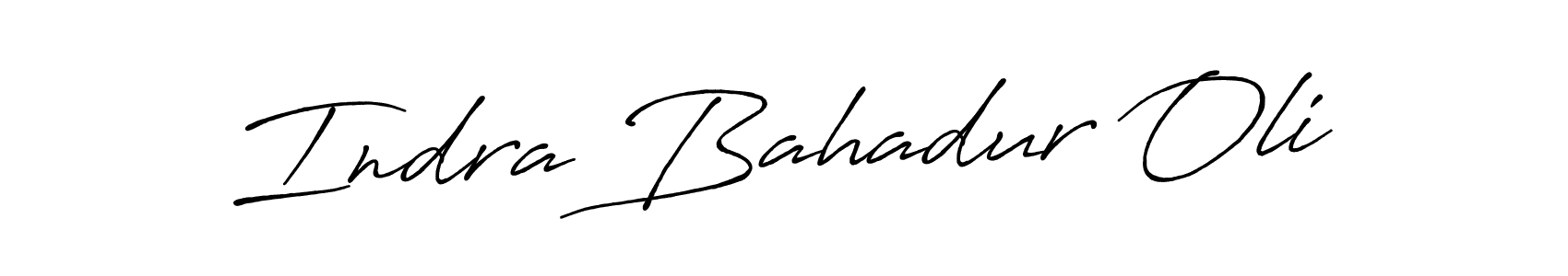 Similarly Antro_Vectra_Bolder is the best handwritten signature design. Signature creator online .You can use it as an online autograph creator for name Indra Bahadur Oli. Indra Bahadur Oli signature style 7 images and pictures png