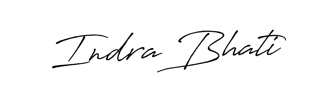 The best way (Antro_Vectra_Bolder) to make a short signature is to pick only two or three words in your name. The name Indra Bhati include a total of six letters. For converting this name. Indra Bhati signature style 7 images and pictures png