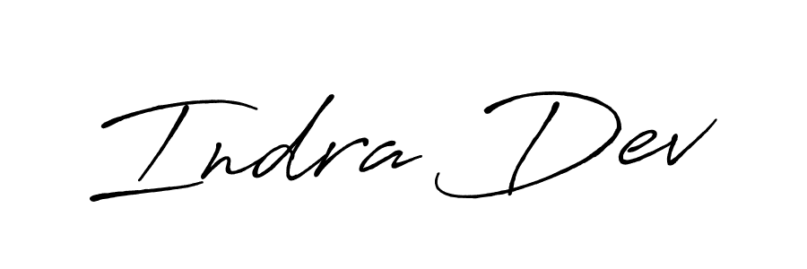 It looks lik you need a new signature style for name Indra Dev. Design unique handwritten (Antro_Vectra_Bolder) signature with our free signature maker in just a few clicks. Indra Dev signature style 7 images and pictures png